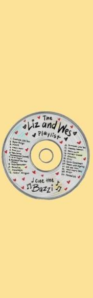 This and Yes: A Playlist — handmade bookmark